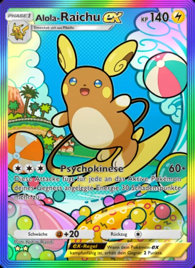 Alola-Raichu-ex