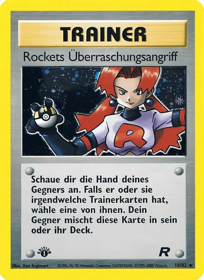 Rockets Überraschungsangriff