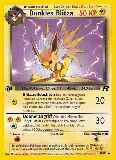 Dunkles Blitza