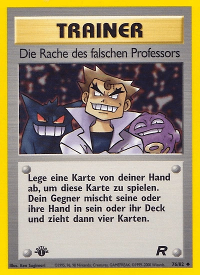 Die Rache des falschen Profess