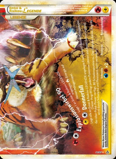Entei & Raikou LEGENDE