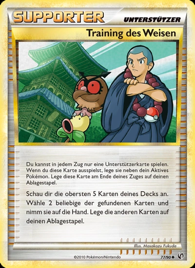 Training des Weisen
