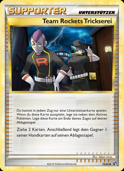 Team Rockets Trickserei