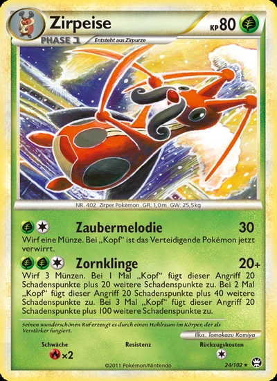 Zirpeise