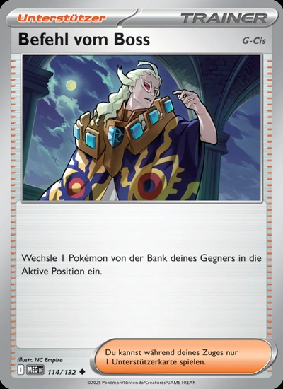 Befehl vom Boss