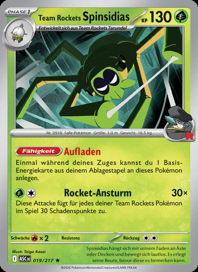 Team Rockets Spinsidias