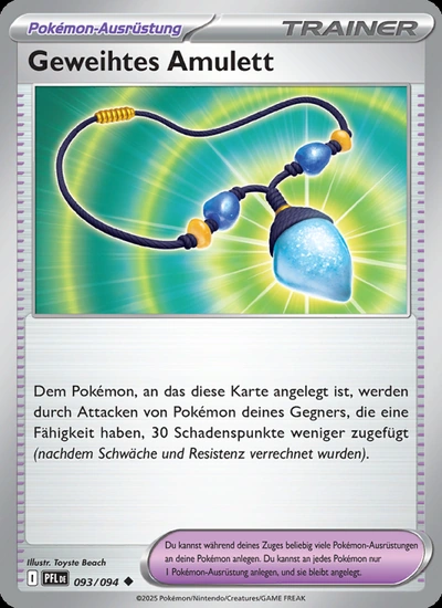 Geweihtes Amulett