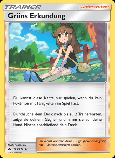 Grüns Erkundung