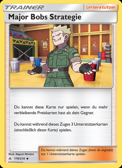 Major Bobs Strategie