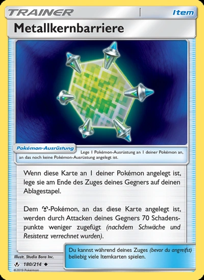 Metallkernbarriere