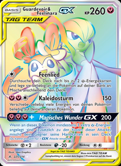 Guardevoir & Feelinara GX