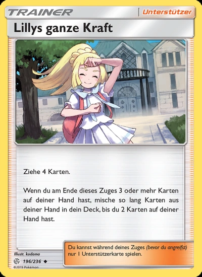 Lillys ganze Kraft