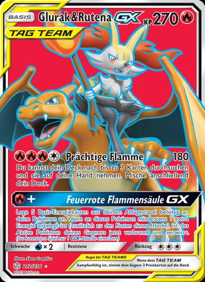 Glurak & Rutena GX