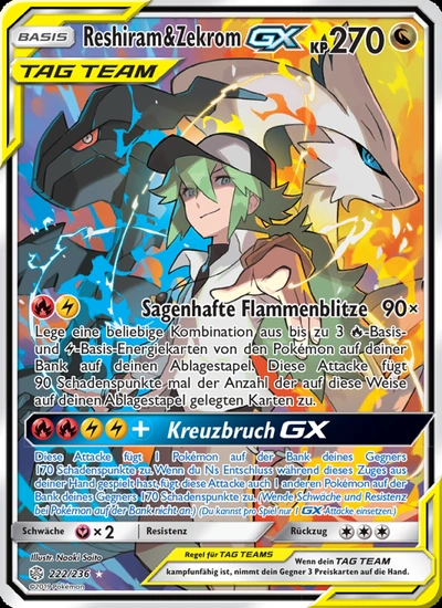 Reshiram & Zekrom GX