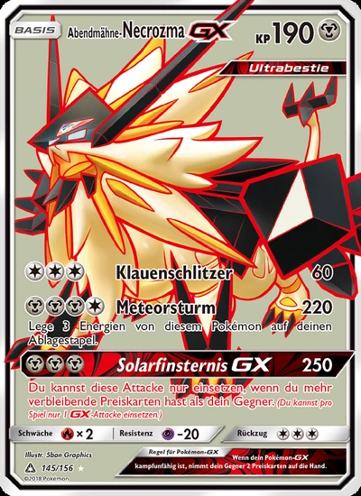 Abendmähne-Necrozma GX