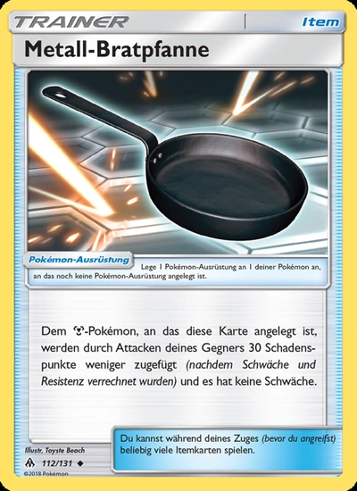 Metall-Bratpfanne