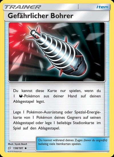 Gefährlicher Bohrer