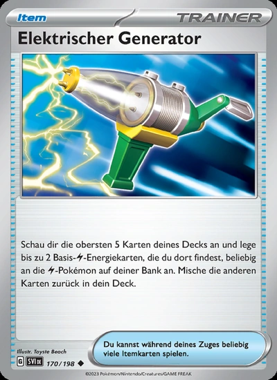 Elektrischer Generator