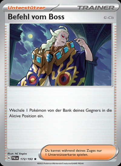 Befehl vom Boss
