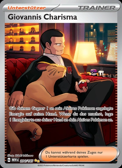 Giovannis Charisma