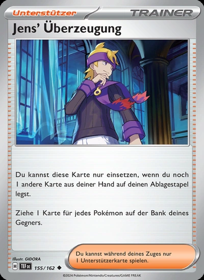 Jens' Überzeugung