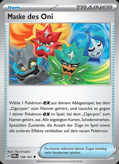 Maske des Oni