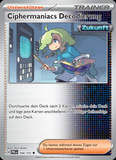 Ciphermaniacs Decodierung