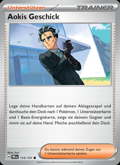 Aokis Geschick