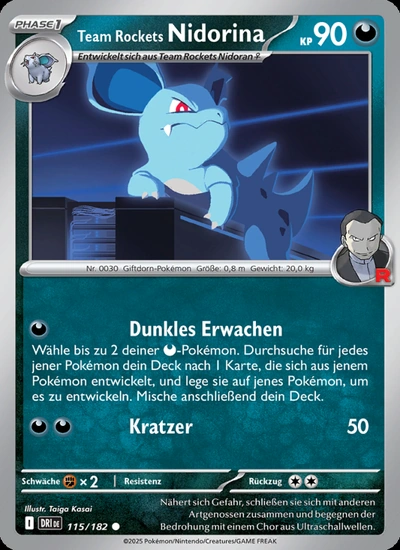 Team Rockets Nidorina