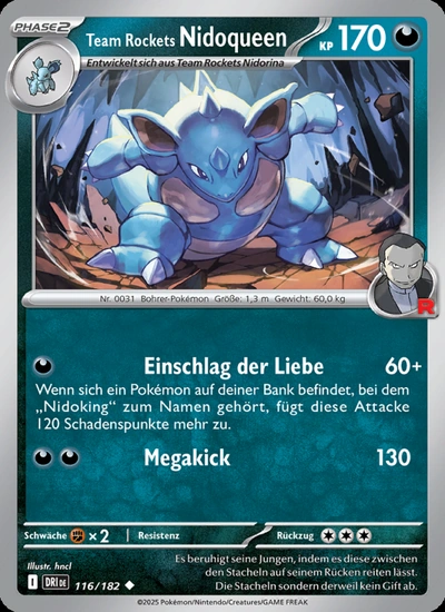 Team Rockets Nidoqueen