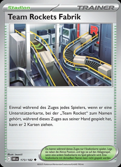 Team Rockets Fabrik