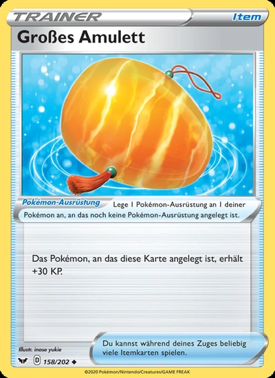 Großes Amulett