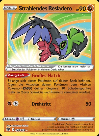 Strahlendes Resladero
