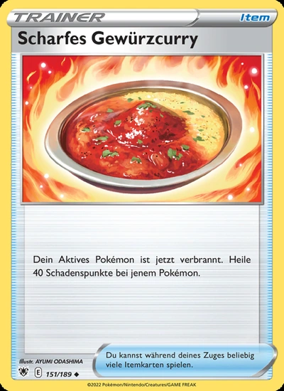 Scharfes Gewürzcurry