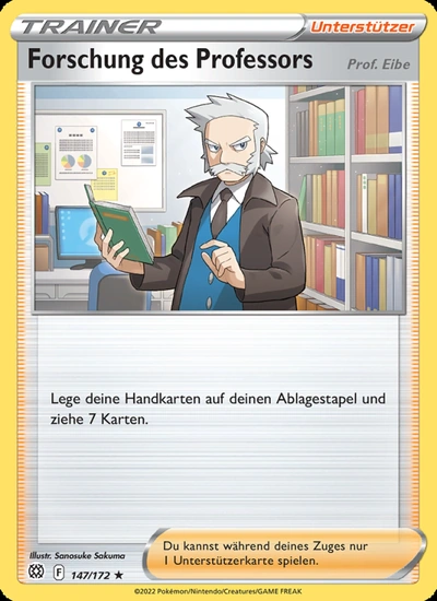 Forschung des Professors