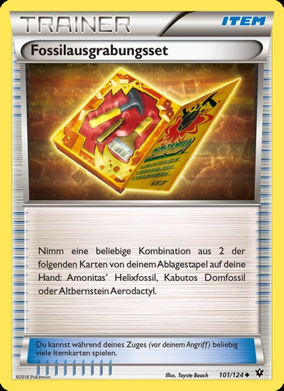 Fossilausgrabungsset