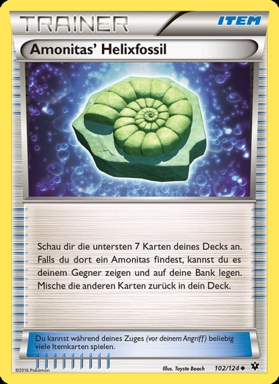 Amonitas Helixfossil