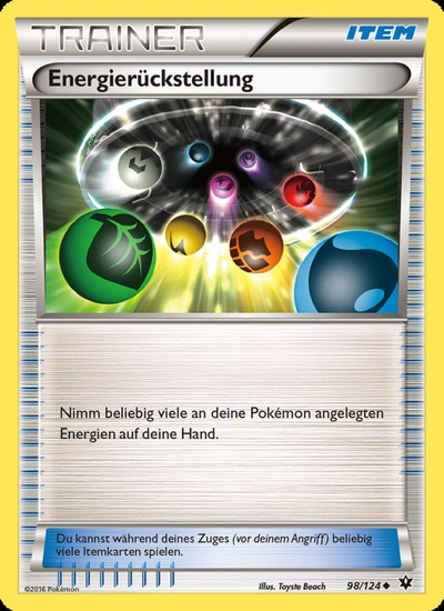 Energierückstellung
