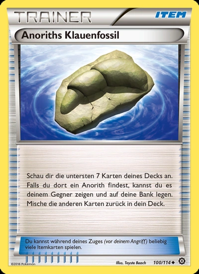 Anoriths Klauenfossil