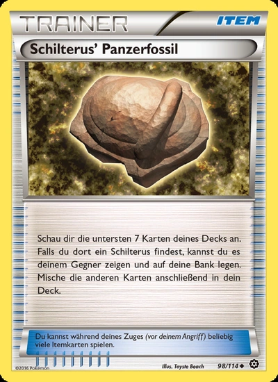 Schilterus' Panzerfossil