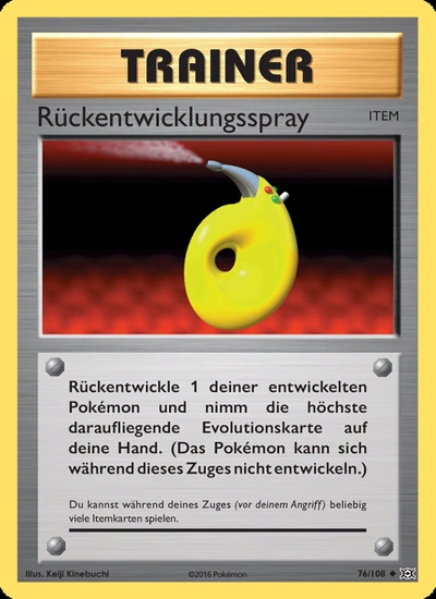 Rückentwicklungsspray