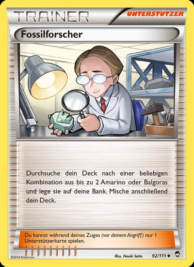Fossilforscher