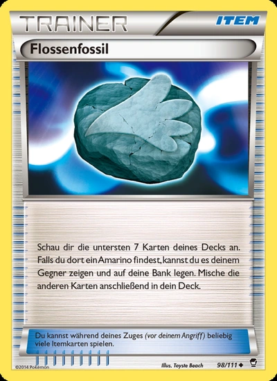 Flossenfossil