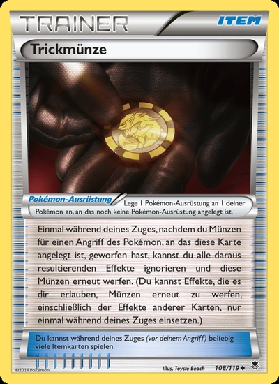 Trickmünze
