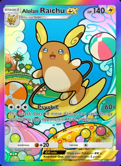 Alolan Raichu ex