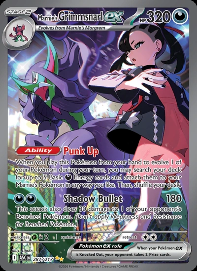 Marnie's Grimmsnarl ex