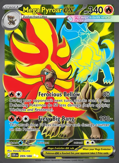 Mega Pyroar ex