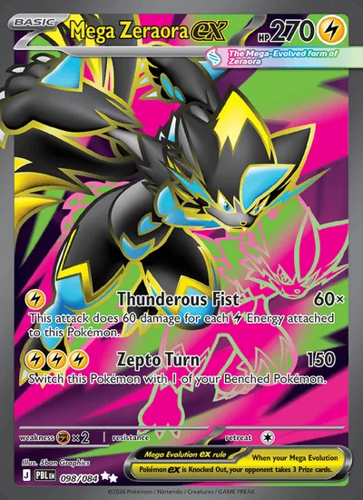 Mega Zeraora ex