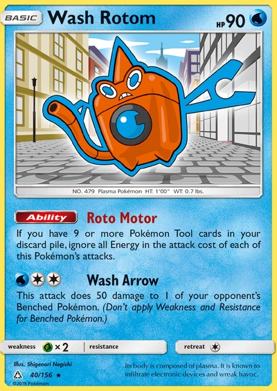 Wash Rotom