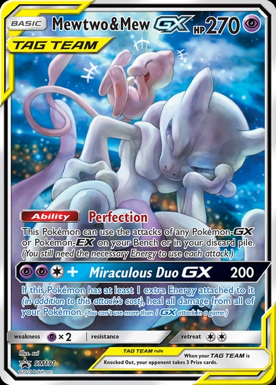 Mewtwo & Mew GX